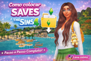 como colocar saves no the sims