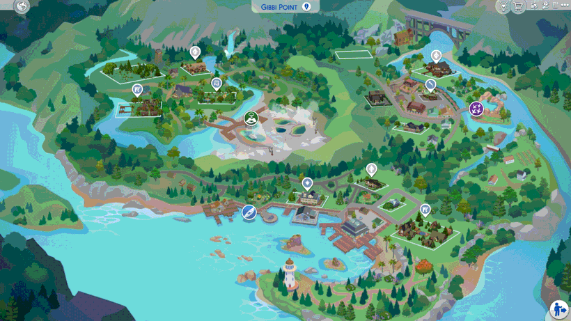 🗺️ Gibbi Point Map Replacement para The Sims 4 gbprev