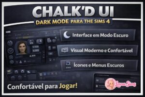 modo escuro para the sims 4