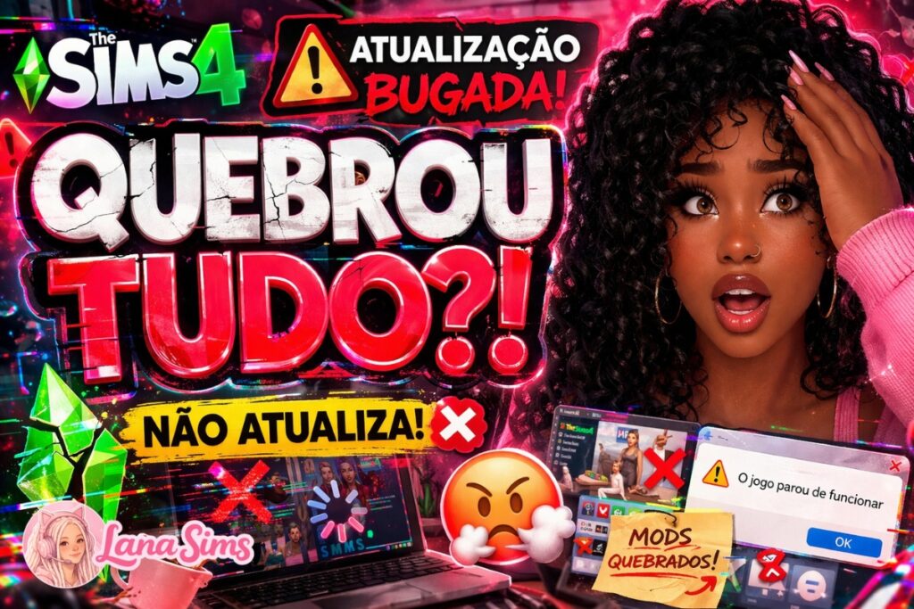 atualização bugada