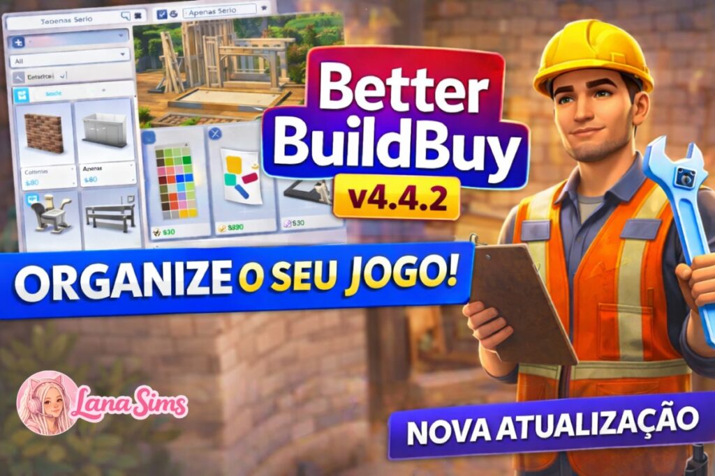 better buildbuy organize o seu jogo
