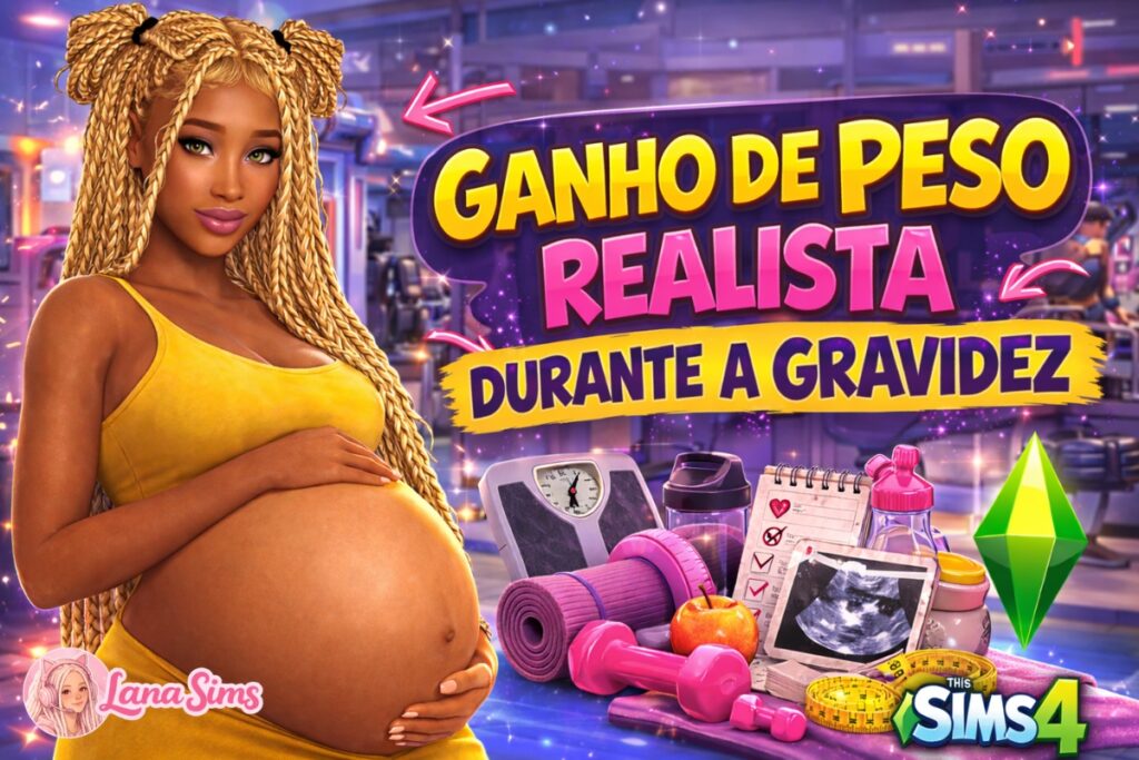 ganho de peso realista durante a gravidez