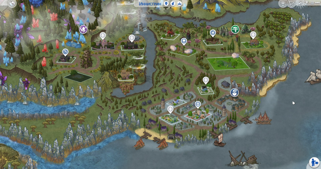 🗺️ Mapas Diferentes no The Sims 4: Transforme Completamente Seus Mundos image