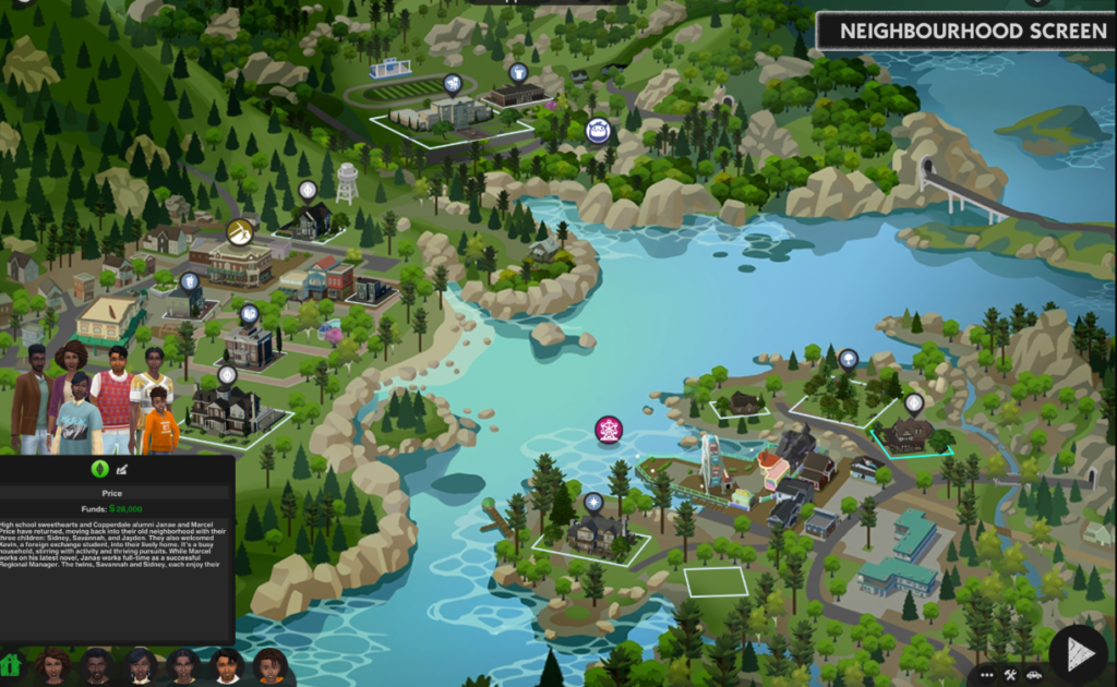 🖤 Dark Mode para The Sims 4 – Chalk'd UI image