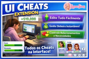 interface de cheats para the sims