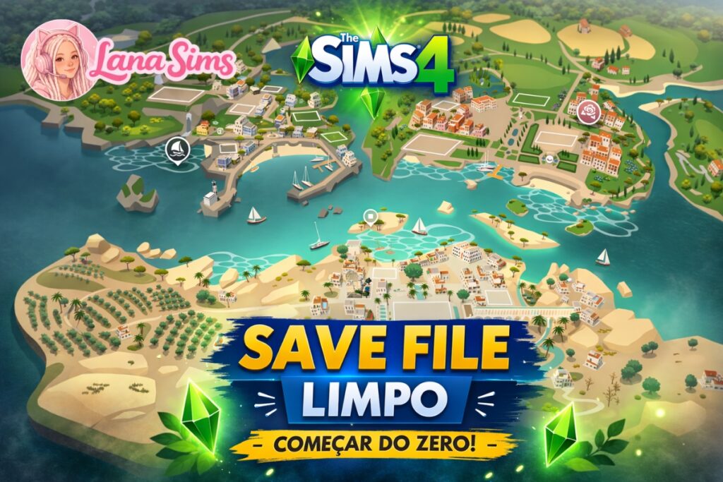 save limpo começar do zero