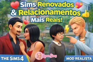 sims renovados e relacionamentos mais reais