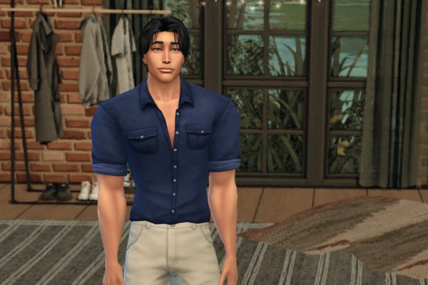 💇♂️ MEGA PACK DE CABELOS MASCULINOS MAXIS MATCH (586 CABELOS) 1