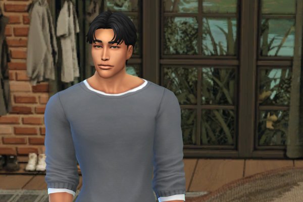 💇♂️ MEGA PACK DE CABELOS MASCULINOS MAXIS MATCH (586 CABELOS) 2