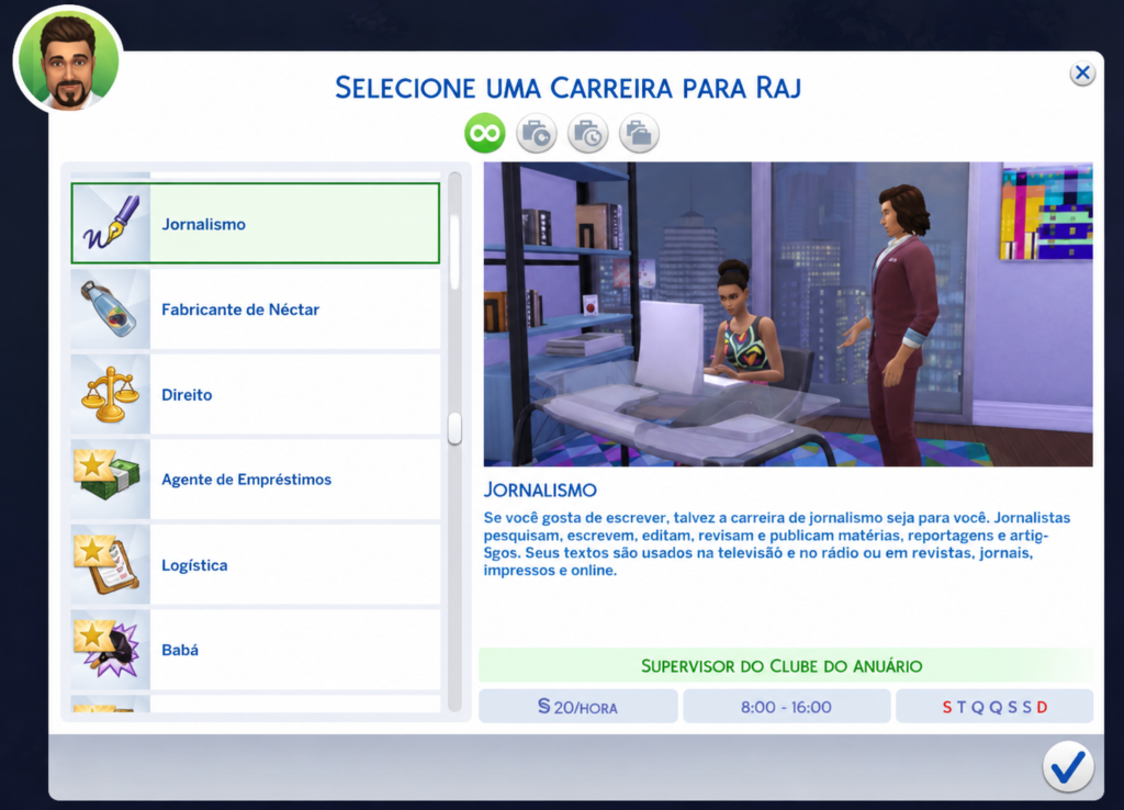 📰 Jornalista no The Sims 4 - Carreira Ativa! image