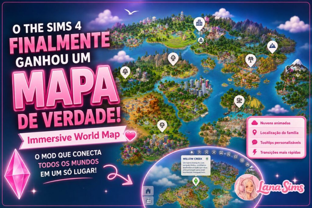 immersive world map