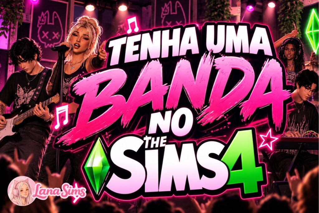 🎸 Tenha uma banda no The Sims 4! tenha-uma-banda-no-the-sims-4