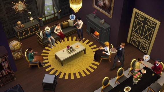 ✨ Traço Glamouroso para The Sims 4 image