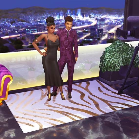 ✨ Traço Glamouroso para The Sims 4 image